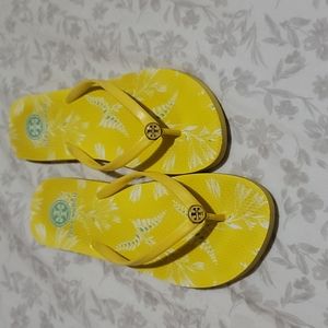 Tory Burch flip flops size 9